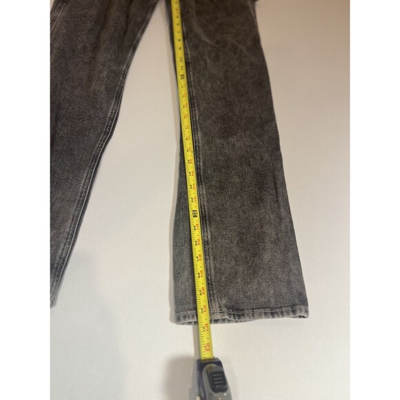 Pacsun 90's Bf Carpenter Jeans Womens 27 black/ gray Denim High Rise - Picture 4 of 16